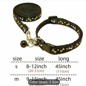 Dog Collar and Leash Set